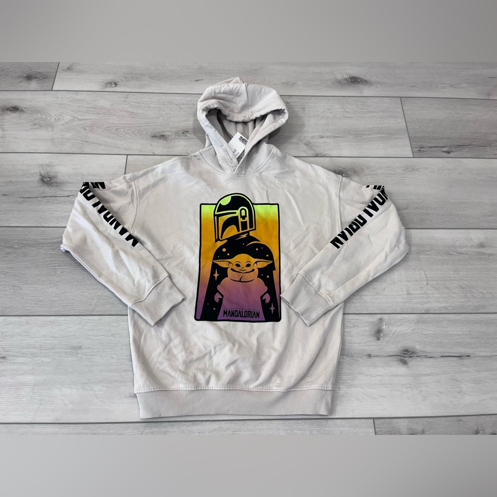 H&M Star Wars Mandalorian Hoodie NWT Youth 14+ (20)